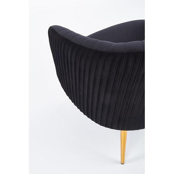CROWN Relaxation Chair Black/Gold