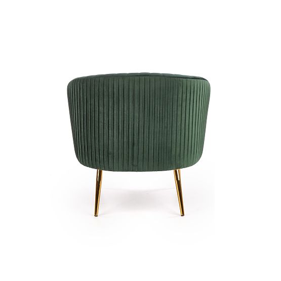 CROWN Relaxation Chair Dark Green / Gold