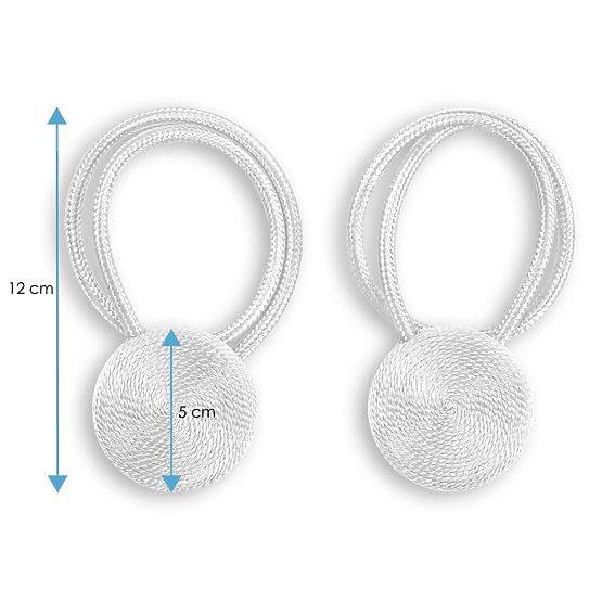 Curtains - Accessories CALGARY Light Blue ameliahome