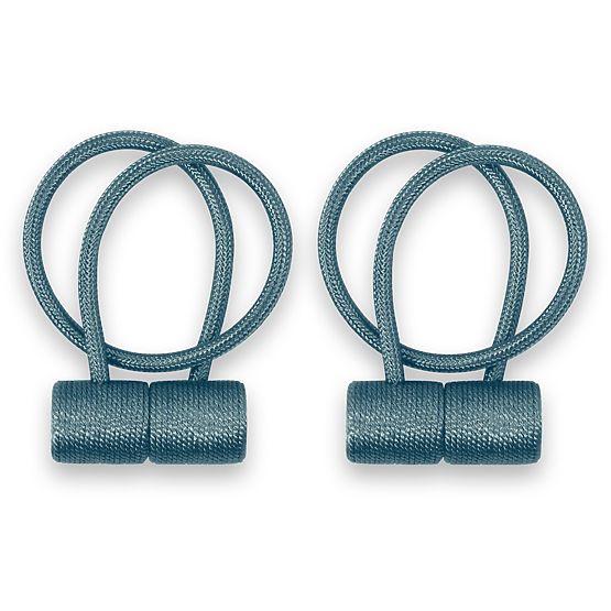 Curtains - Accessories HAMILTON Color Navy Blue ameliahome