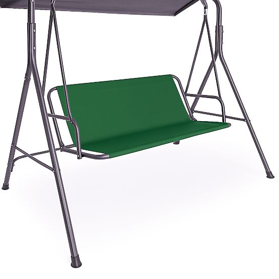 Cushion for Garden Swing 127x100 cm Green MultiGarden