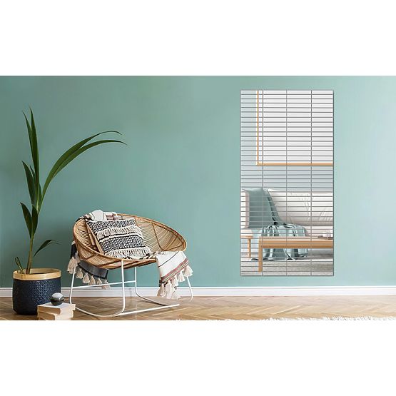 Decorative Acrylic Mirror Oblong 20 cm