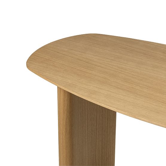 Desk/Console Oriento 120 cm, Natural Oak Veneer