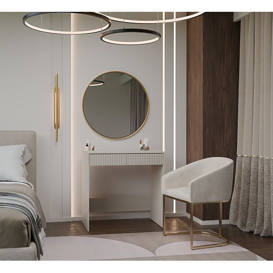 WRITING DESK WITH 2 DRAWERS MARINA 2S SERIES: MARINA