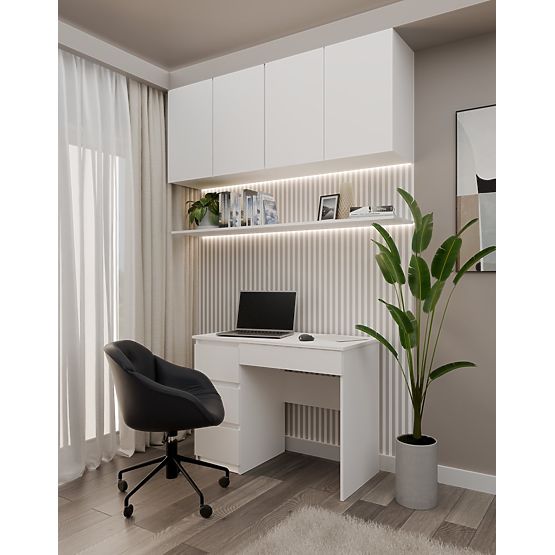 Desk Mijas LEFT WHITE