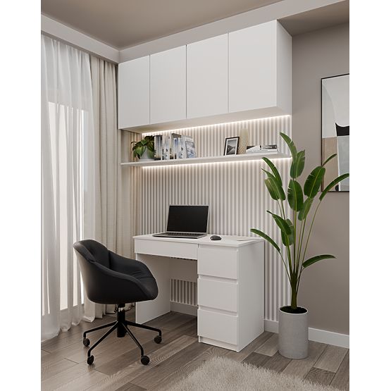 Desk Mijas RIGHT WHITE