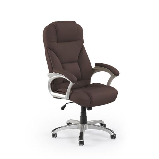 DESMOND office chair dark brown