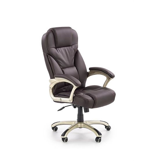 DESMOND office chair dark brown