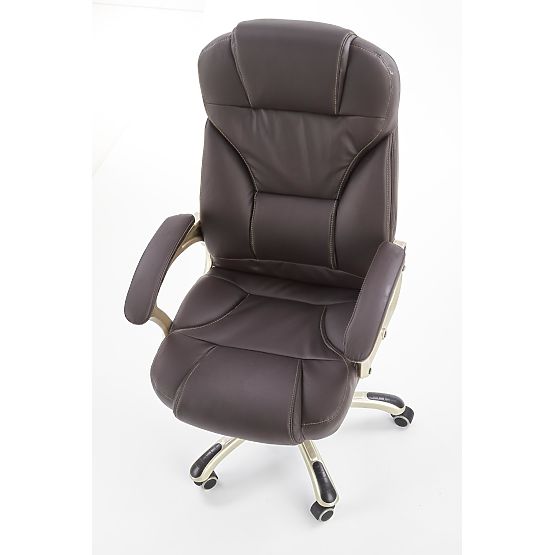 DESMOND office chair dark brown