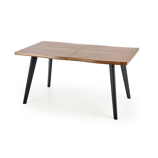 DICKSON Extendable Table 120-180/80 cm, Top - Natural, Legs - Black (2p=1pc)