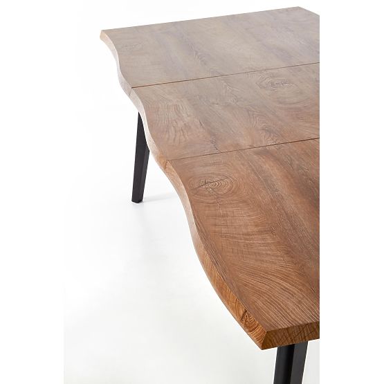 DICKSON Extendable Table 120-180/80 cm, Top - Natural, Legs - Black (2p=1pc)