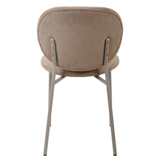 Dining Chair Alexa, Light Brown/Beige Legs
