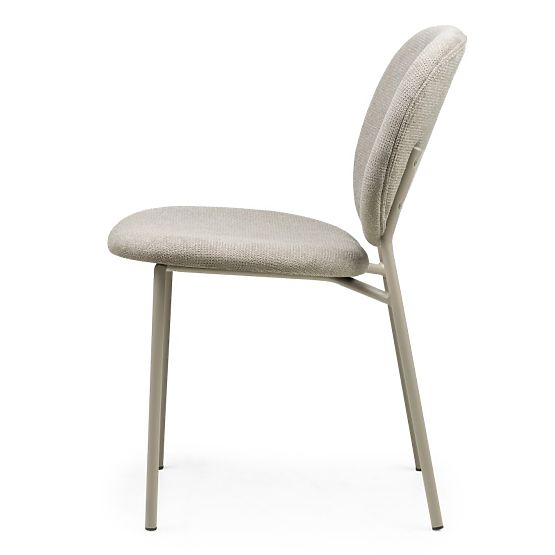 Dining Chair Alexa, Light Brown/Beige Legs