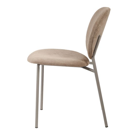 Dining Chair Alexa, Light Brown/Beige Legs