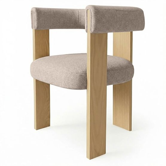 Dining Chair Bali, Beige/Ash