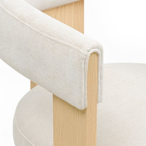 Dining Chair Bali, Beige/Ash