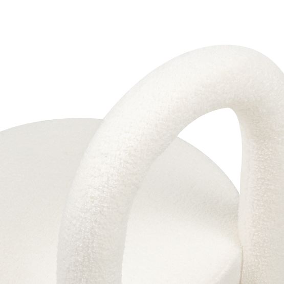 Dining Chair Ivo, Ecru, Boucle