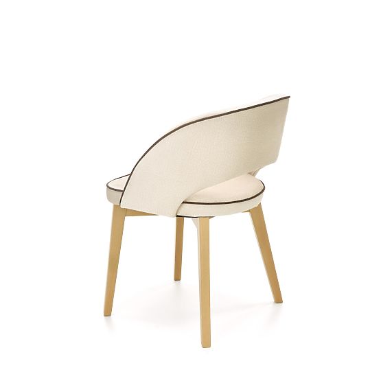 Dining Chair MARINO - Honey Oak/Cream