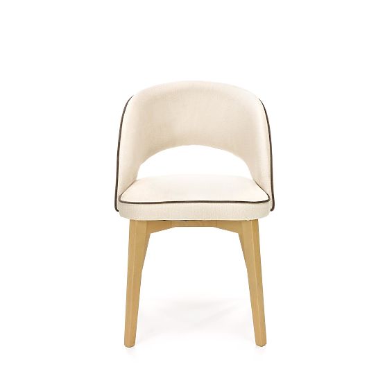 Dining Chair MARINO - Honey Oak/Cream