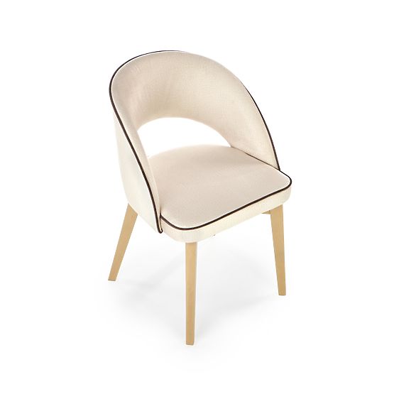 Dining Chair MARINO - Honey Oak/Cream