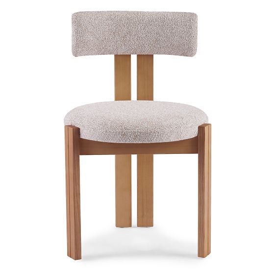 Dining Chair Matteo, Beige-Cream/Natural