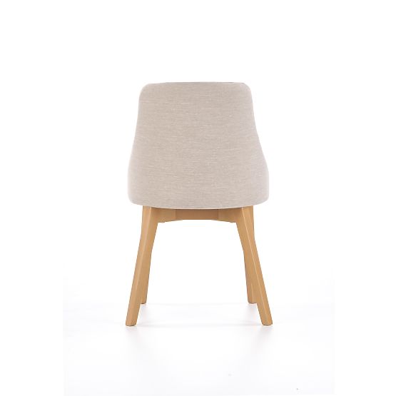 Dining Chair TOLEDO - Honey Oak/Cream