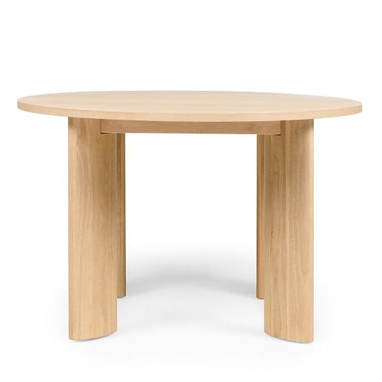 Dining Table Bali 120 cm, Round, Cream White