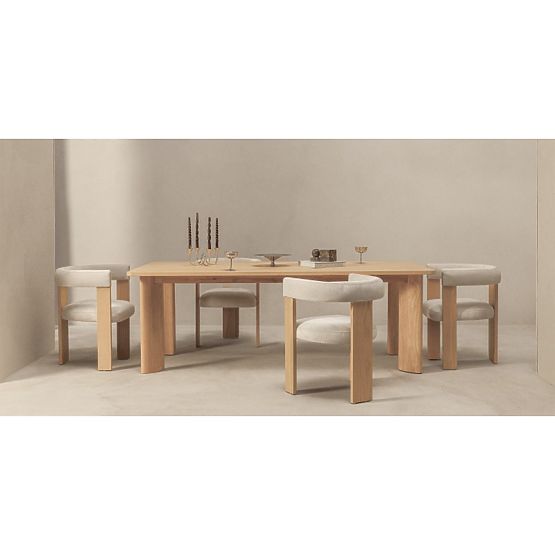 Dining Table Bali 220 cm, Cream White
