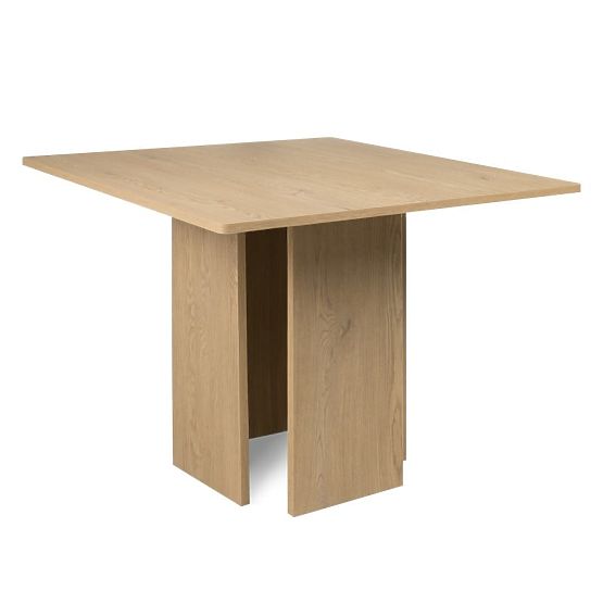 Dining Table Gasper 100 cm, Square, Cremona Torro Oak