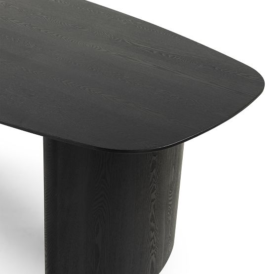 Dining Table Oriento 200 cm, Oval, Ash Veneer