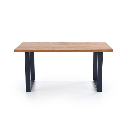 Dining Table PEREZ - Light Oak/Black