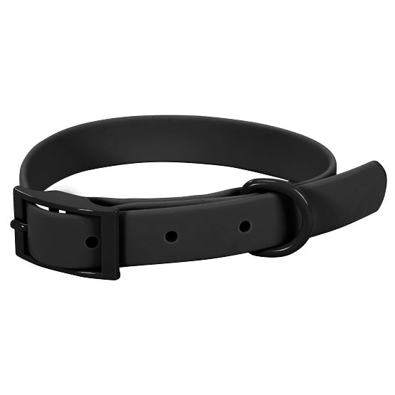 Dog Leash and Collar PJ-067 Black S