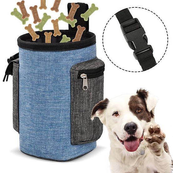 Dog Treat Bag MAILO Blue