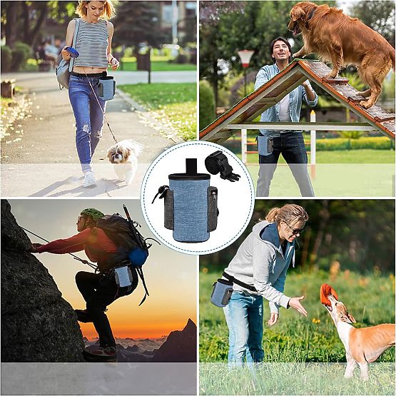 Dog Treat Bag MAILO Blue