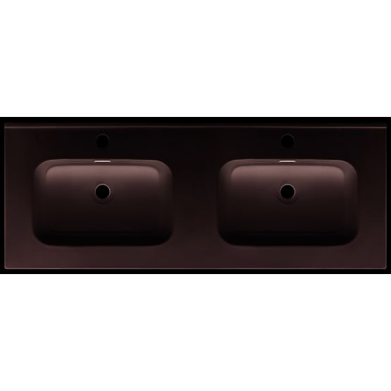 Double-Chamber Furniture Washbasin 120 cm