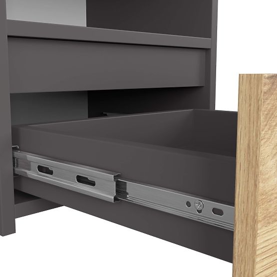 DRESSER CL1 PK GRAPHITE GRAY / ARTISAN OAK