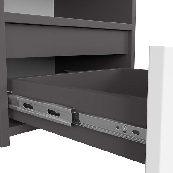 DRESSER CL1 PK GRAPHITE GRAY / WHITE