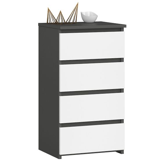 DRESSER CL4 PK GRAPHITE GRAY / WHITE