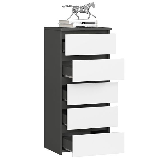 DRESSER CL5 PK GRAPHITE GRAY / WHITE
