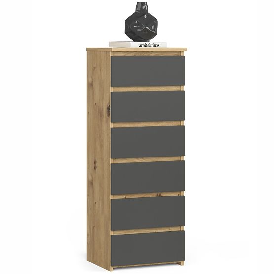 Dresser CL6 PK Artisan Oak / Gray