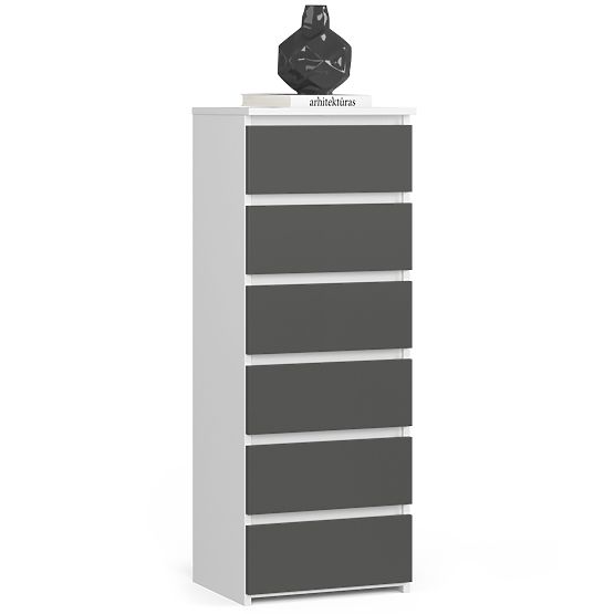 DRESSER CL6 PK WHITE / GRAY