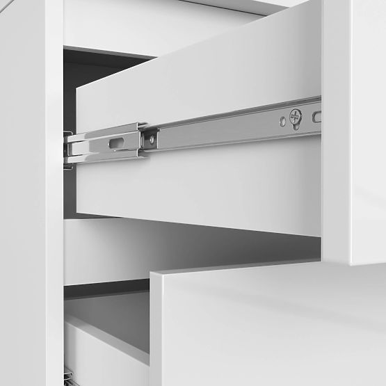DRESSER K60 3 DRAWERS CLP PK WHITE GLOSS