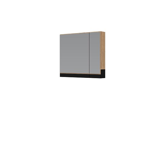 DUESA Mirror Cabinet 80/2D Golden Oak (1p=1pc)