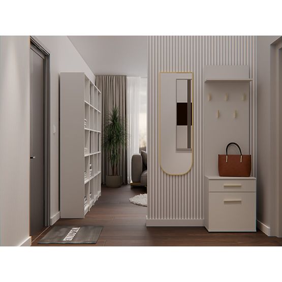 DUO Coat Rack in Cashmere