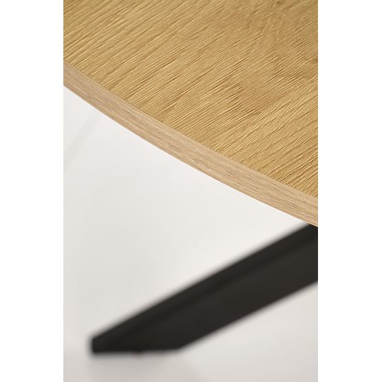 EDGAR Table, Top - Golden Oak, Legs - Black (2p=1pc)