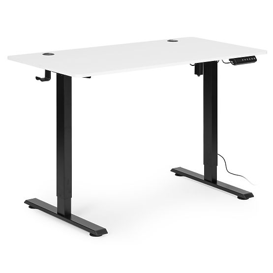 Electric Adjustable Desk 120x60 cm, Adjustable Height 72-117 cm ModernHome