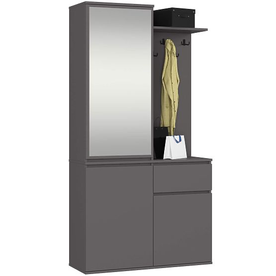 ENTRO PK HALLWAY SET GRAPHITE GRAY