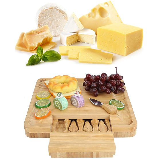Estera Bamboo Snack and Cheese Board