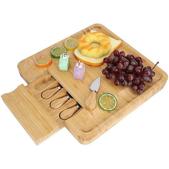 Estera Bamboo Snack and Cheese Board