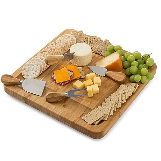 Estera Bamboo Snack and Cheese Board